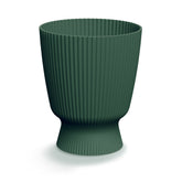Prosperplast Milly Round Planter 18.8x18.8x22.6cm - Pine Green